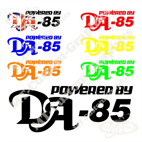 Powered By DA-85 Logo